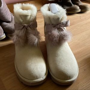 Pom Pom UGG boots